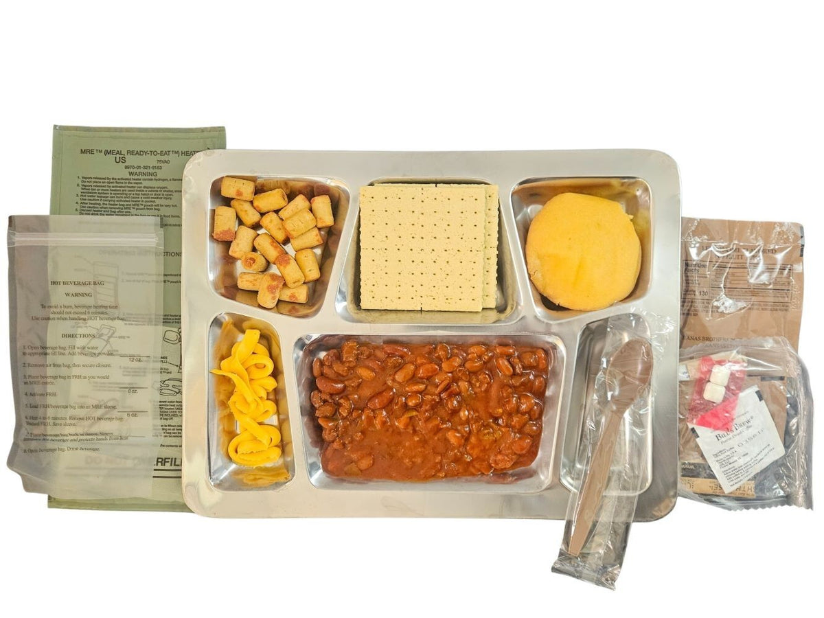 2024-2025 US Military MRE Meal Ready to Eat Assorted Menu Options