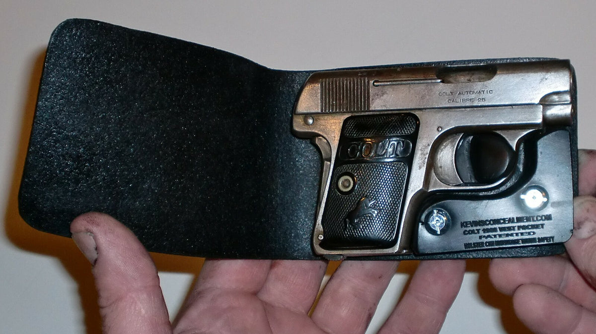 Concealed Wallet Holster for Colt 1908 Vest Pocket - Deep Concealment