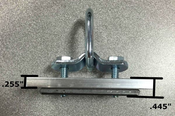 D-Ring for Snowmobile and Trailer Cargo Tie-Downs - Universal Fit