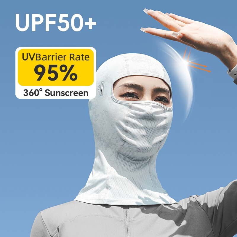 Outdoor UV Face Mask for Cycling Sun Protection Breathable Neck Cover