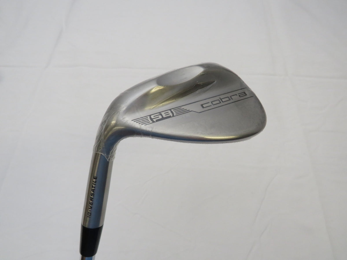 Left-Handed Cobra SnakeBite SB Raw 56° Sand Wedge KBS Hi-Rev 2.0 Steel Shaft