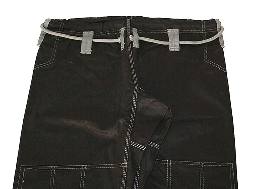 Martial Sports Brazilian Jiu Jitsu Gi Uniform - Black/Gray, Free Belt & Shipping