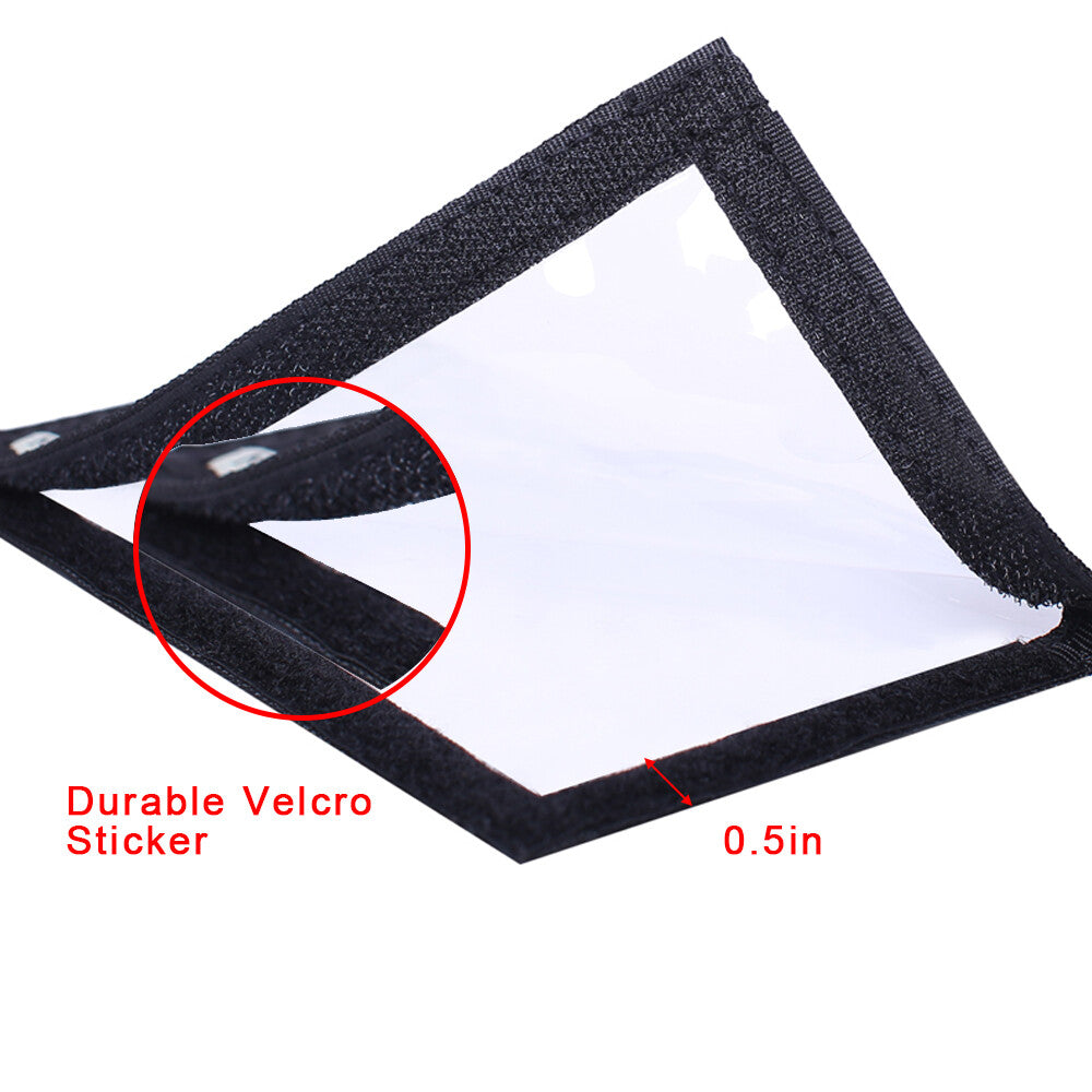 Fishing Lure Wraps PVC Clear Window Protectors - Multiple Sizes, 4-Pack