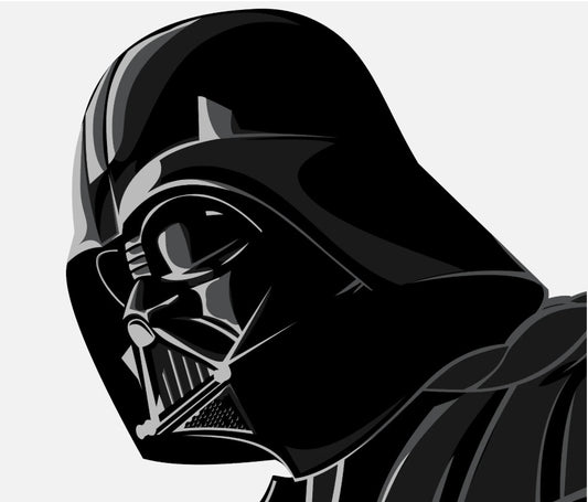 Darth Vader Vinyl Decal Sticker - 3 Inch Weather-Resistant Wall Decor