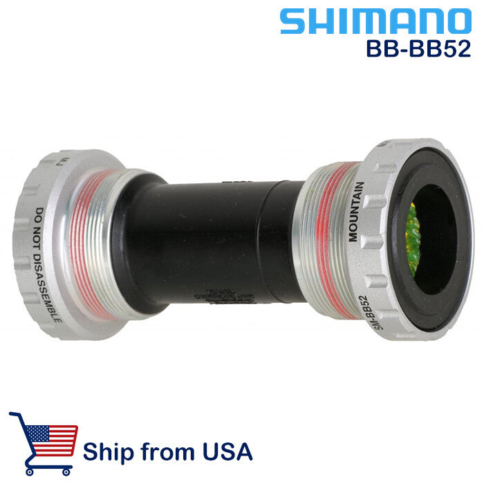 Shimano Hollowtech II Deore Alivio 68/73mm Bicycle Bottom Bracket - SM-BB52