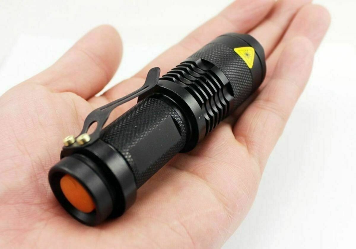 Mini Tactical LED Flashlight 1200 Lumens Waterproof Portable Torch