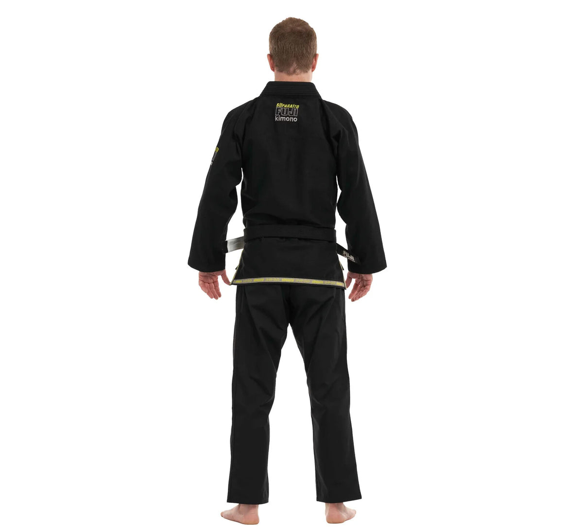Lightweight Brazilian Jiu-Jitsu Gi for Men - All Sizes, Black and Green