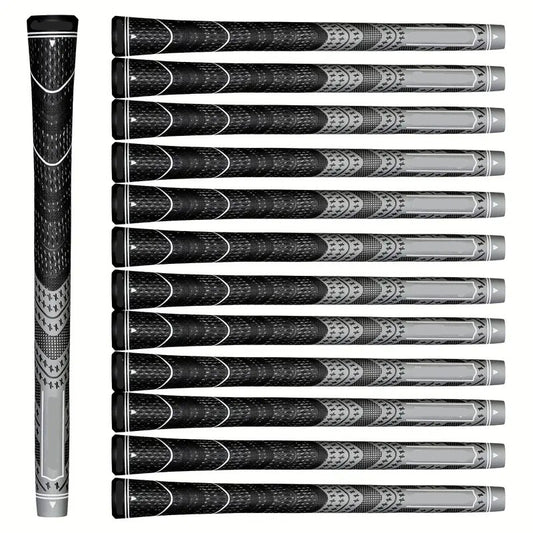 Golf Club Grip Set 13 Pieces Midsize & Standard Size Multiple Colors