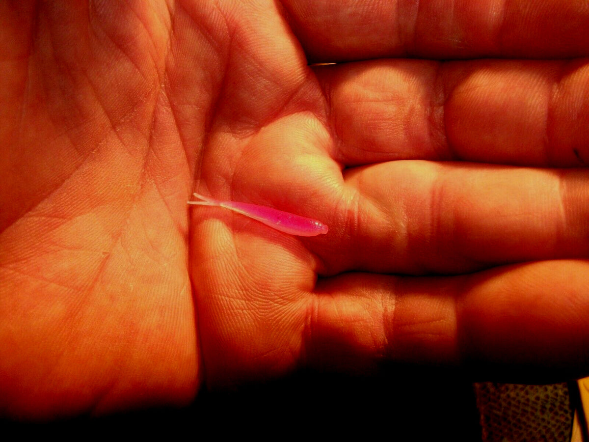 Mini Glow-in-Dark Fishing Lures Kit - Micro Minnows, Crappie & Panfish