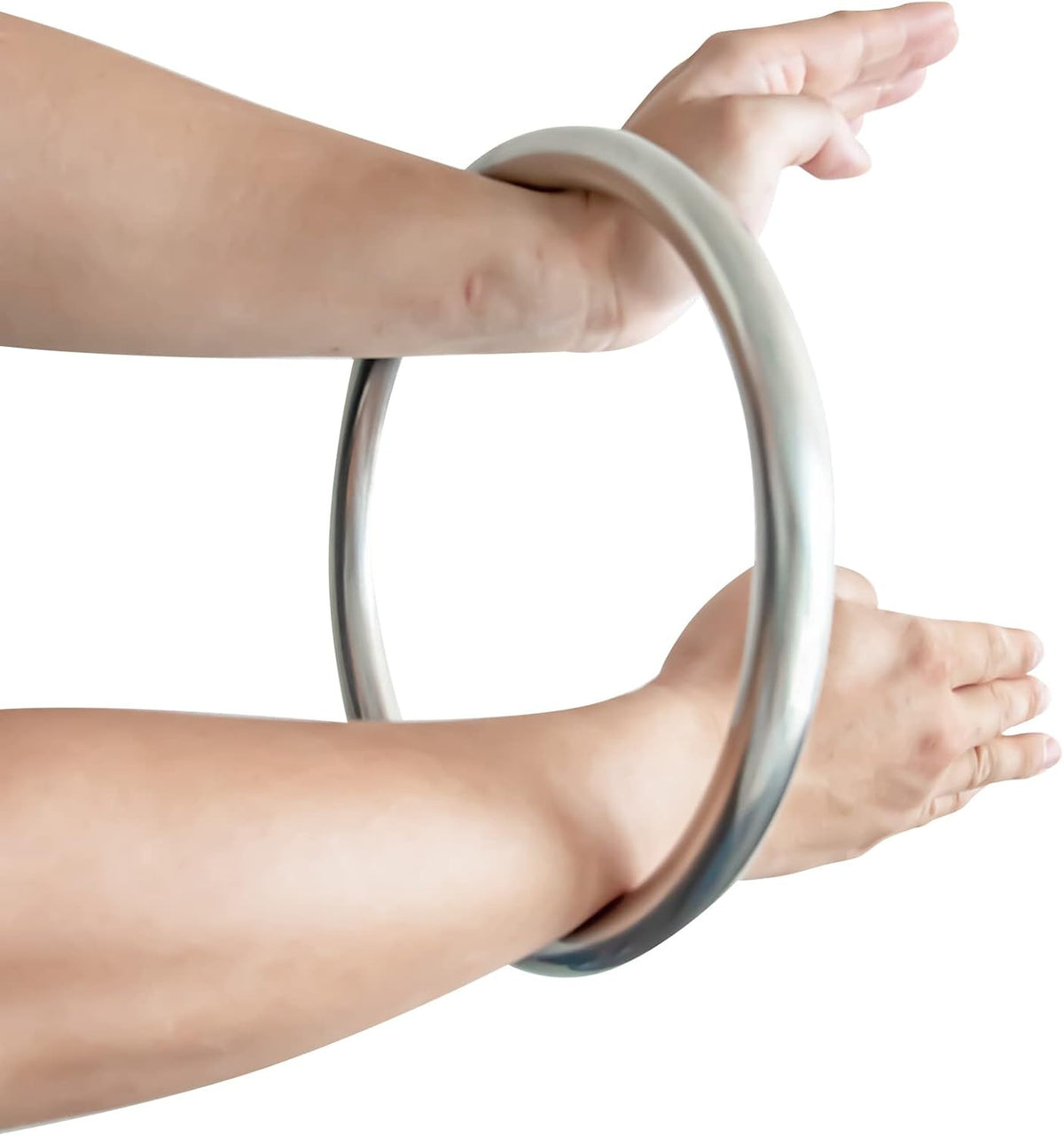 Wing Chun Stainless Steel Ring for Sticky Hand Training Martial Arts Equipment