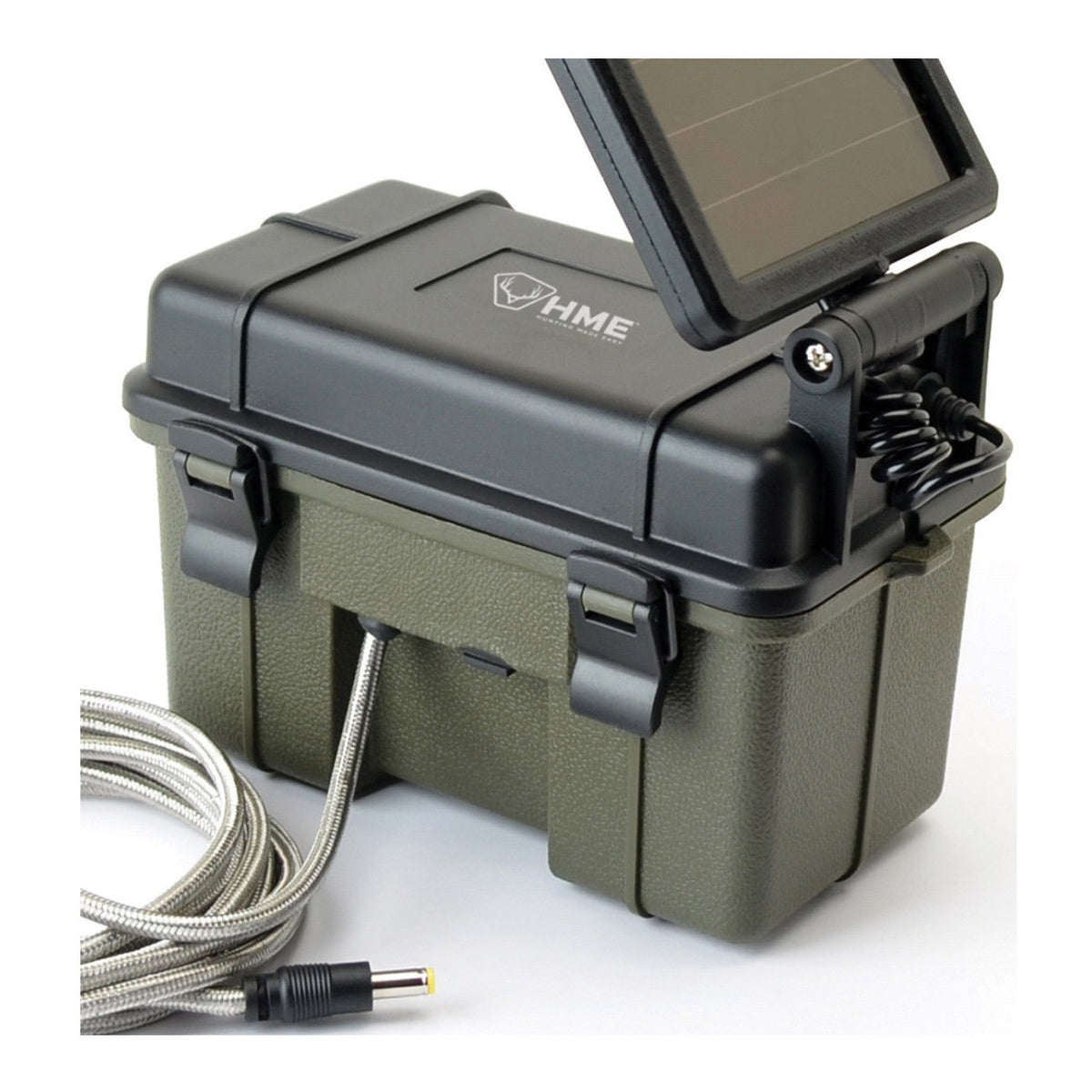 12V Solar Power Pack for Trail Cameras - Weatherproof Auxiliary Battery