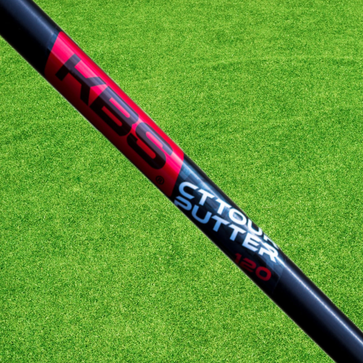 Golf Putter Shaft .370 Parallel Tip 38 Inches 124g Black Matte Stepless Performance
