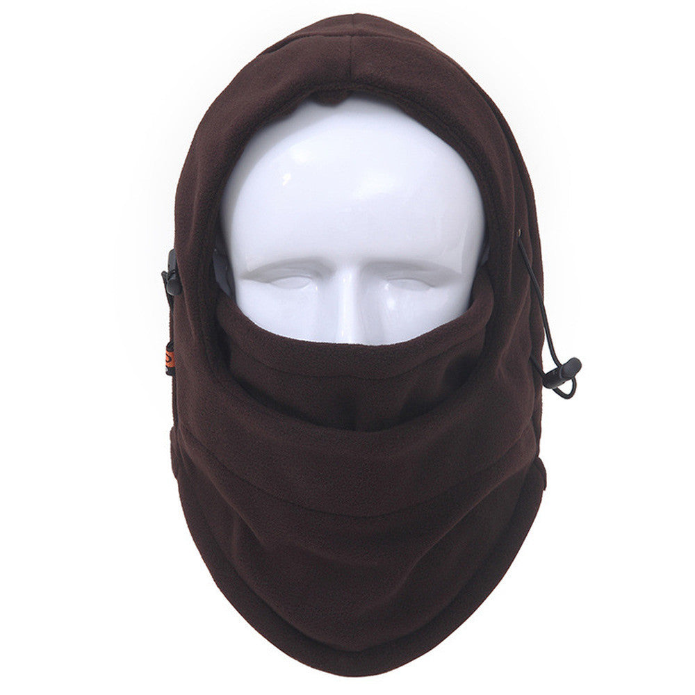Winter Thermal Fleece Balaclava Ski Mask with Neck Warmer - Full Face Mask for Cold Weather