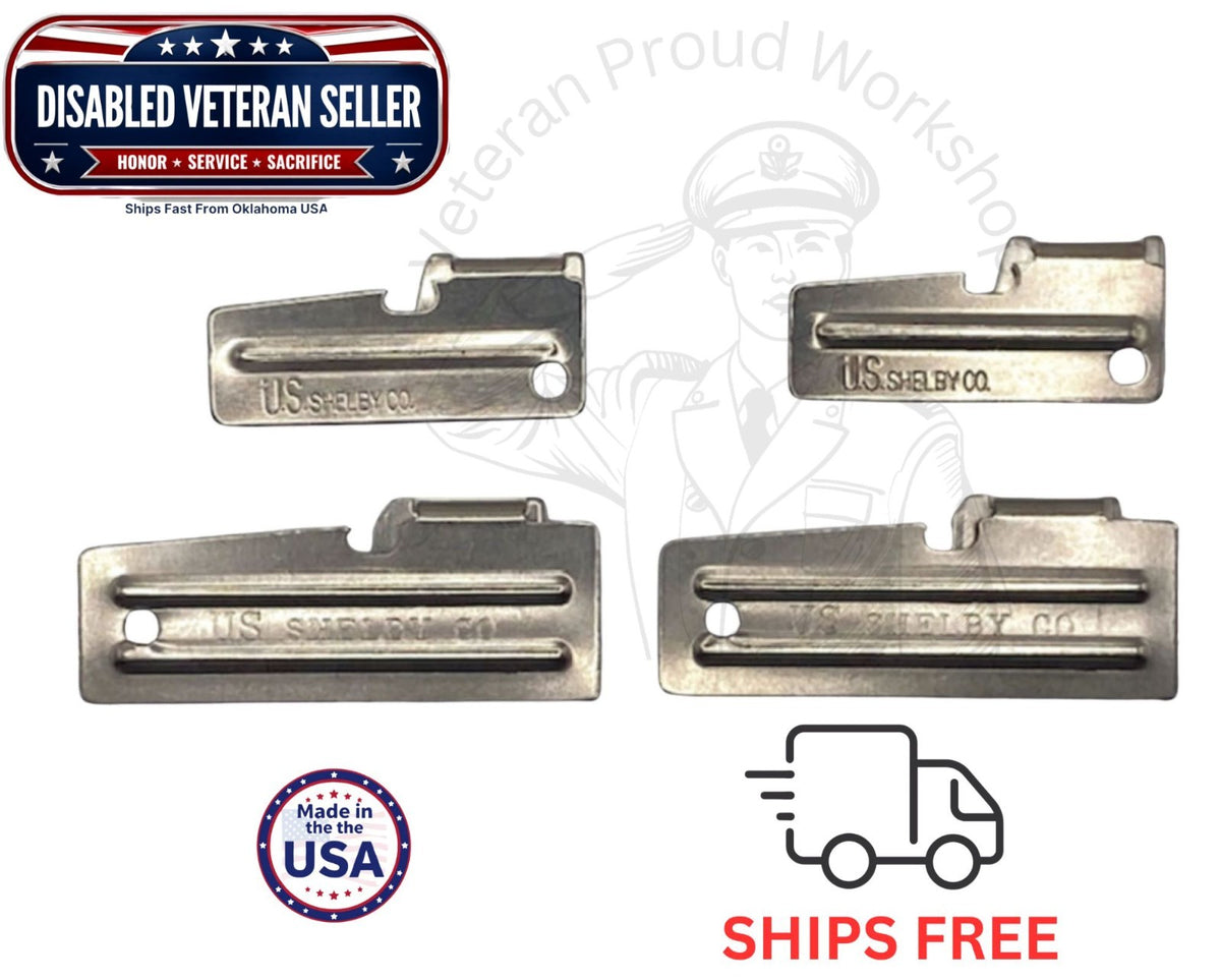 Military Issue P38 & P51 Can Openers Set - Survival & Camping Gear