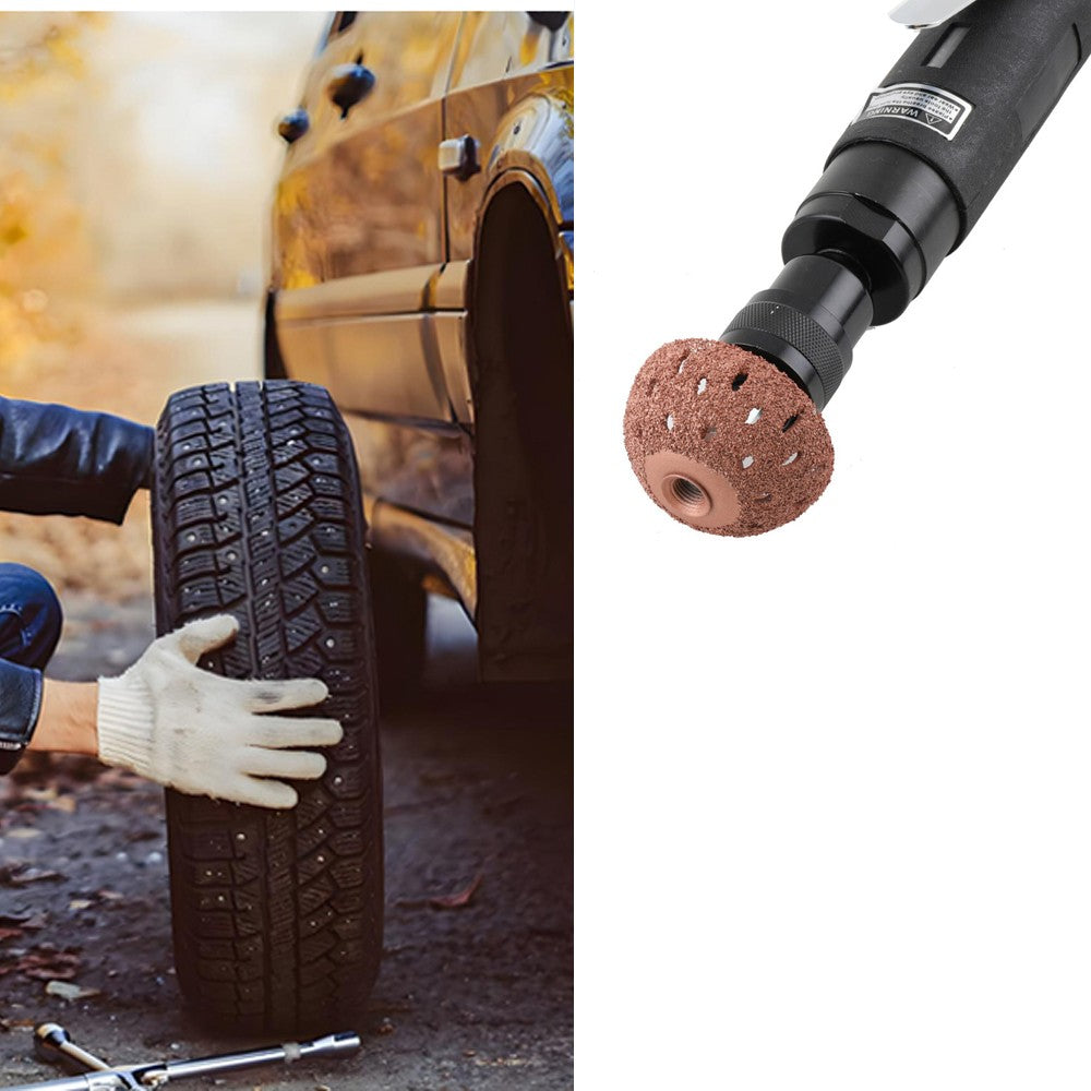 Air Tire Repair Polish Patch Tools with 2500rpm Low Speed Air Buffer