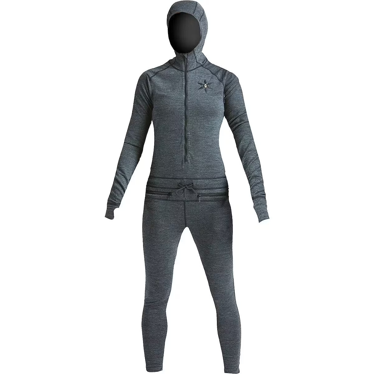 Ladies Airblaster Classic Ninja Suit - Black, Size Large