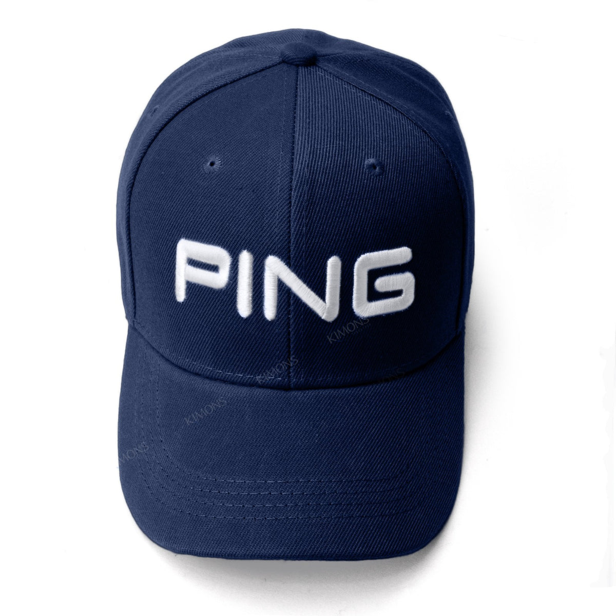 Men's Navy Baseball Cap - Adjustable Golf Hat with UV & Moisture-Wicking