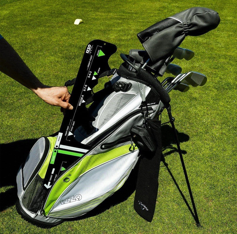 Golf Ball Position Trainer for Left Handed Golfers - Alignment & Swing Aid