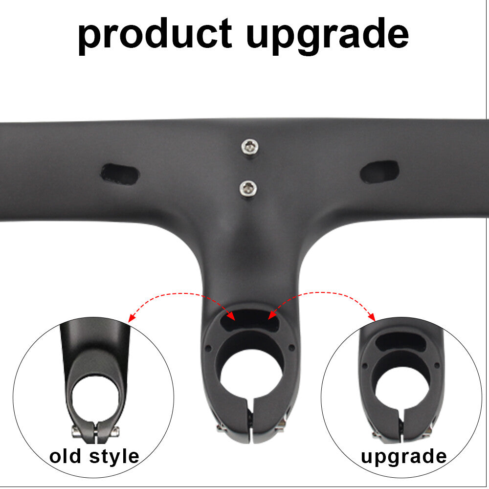 Carbon Road Bicycle Drop Handlebar Stem 400/420/440mm for Cycling