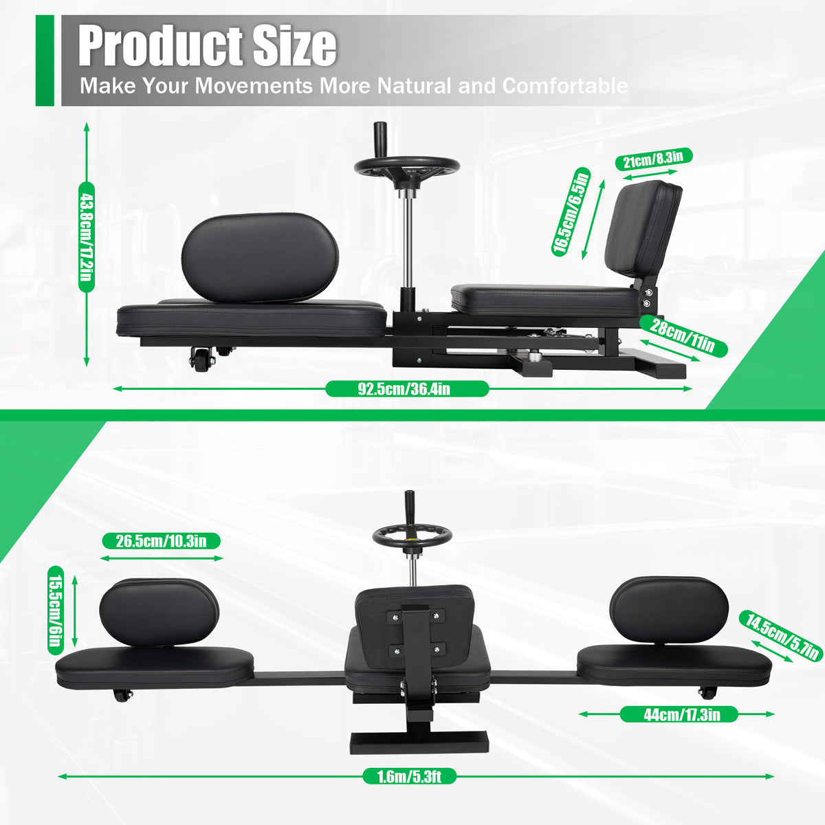 Leg Stretcher MMA Stretching Machine for Martial Arts and Fitness Training