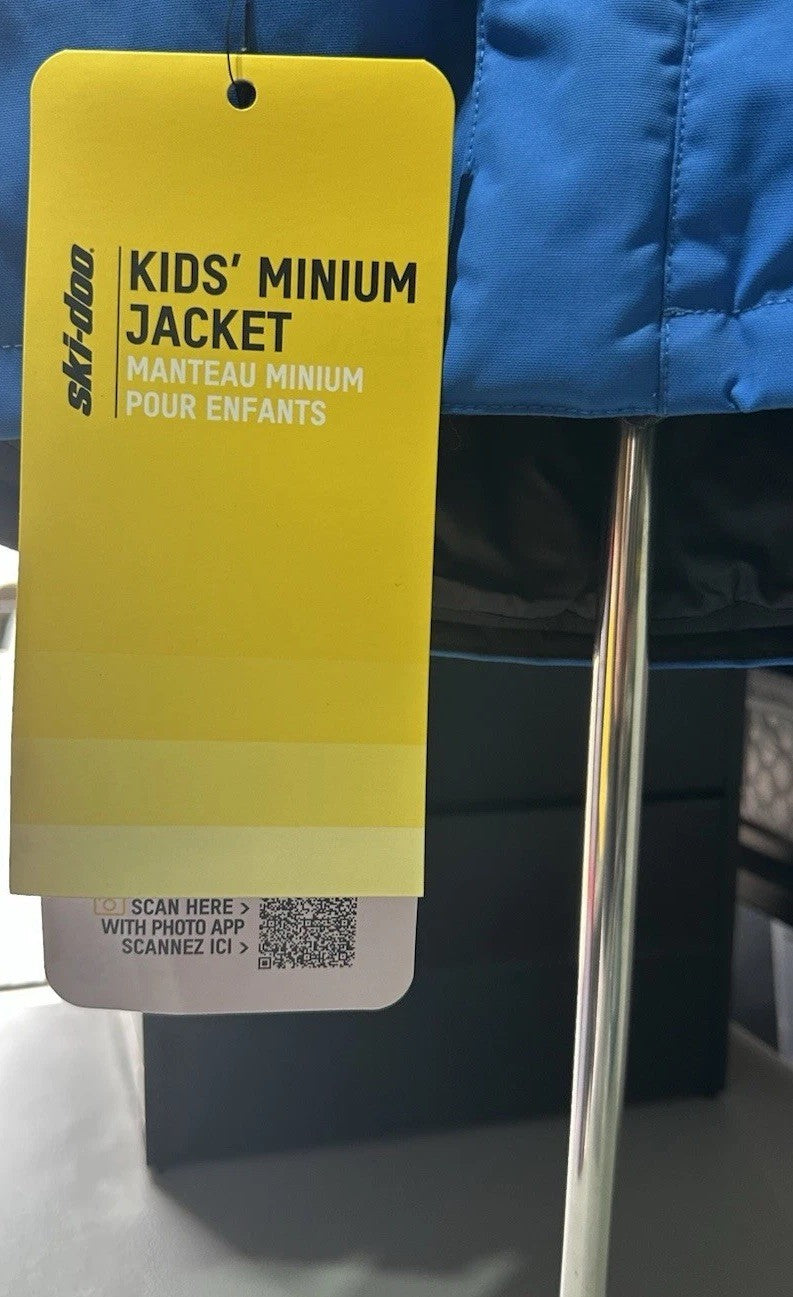 Kids Ski Jacket Windproof Waterproof Size 6 Indigo Blue Winter Outerwear
