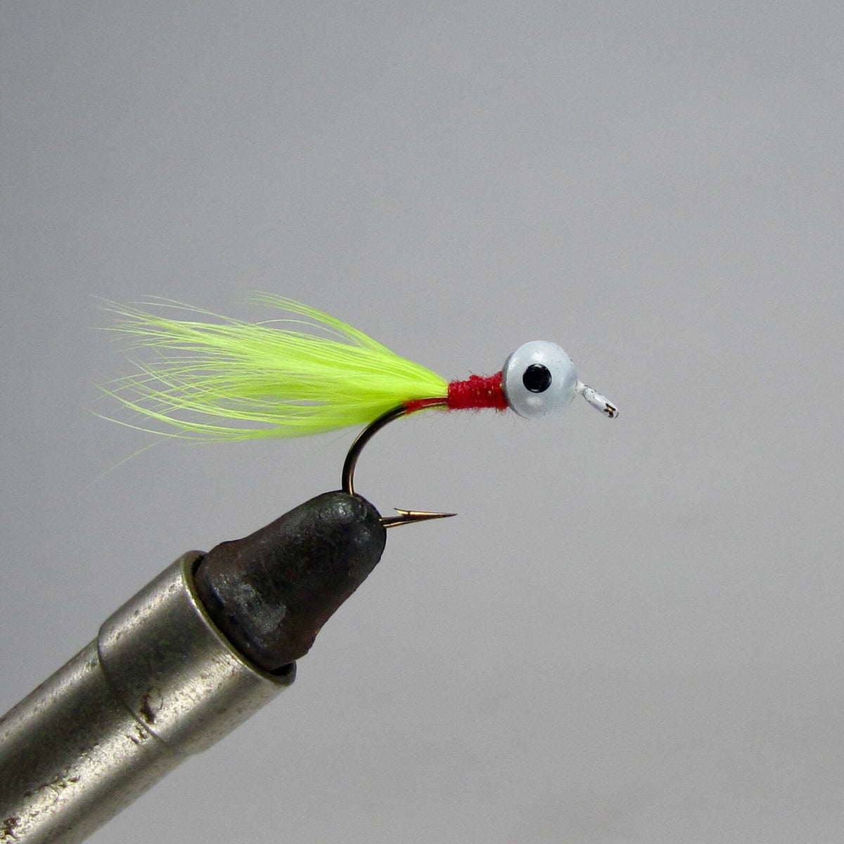 Artificial Fishing Jigs - 1/20 oz Flies with Hand Tied Feathers - 6 Pack