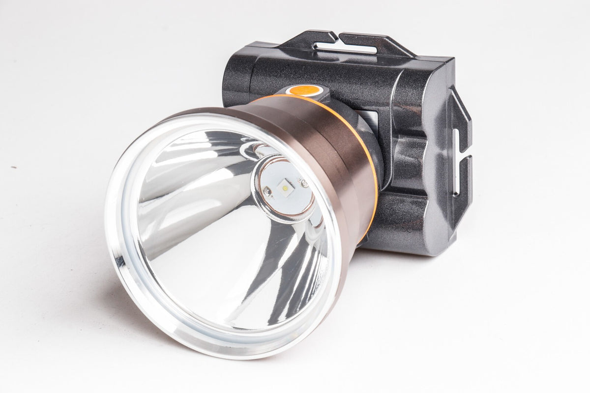 Rechargeable LED Headlamp 15W Vapor Trail Outdoors for Camping Hiking Night Hunting
