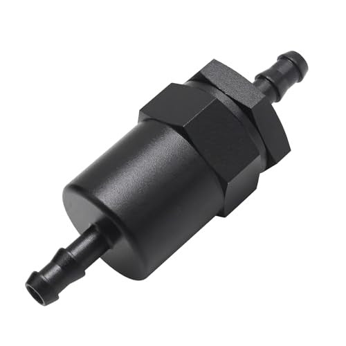 5/16 Inch Billet Inline Fuel Filter 30 Micron High-Performance Fuel Filter
