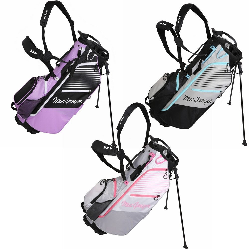 Golf Stand Bag with 14 Full Length Dividers & Multiple Pockets - Lightweight & Organizer
