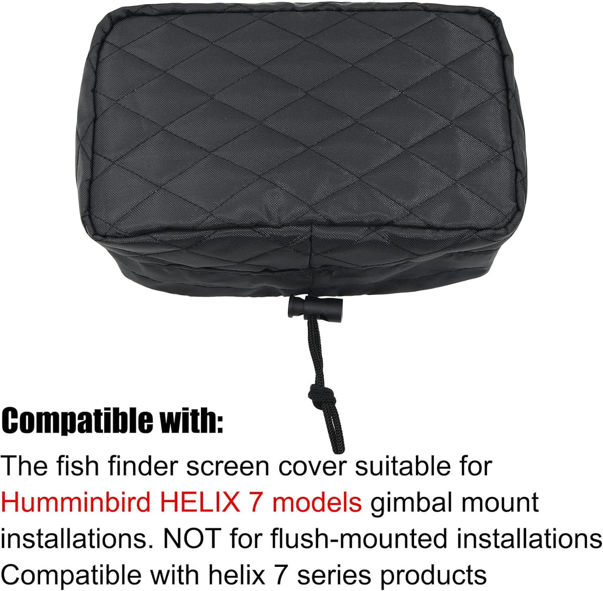 Fish Finder Screen Cover for Humminbird Helix 7 Series Waterproof Sun Dust Protection