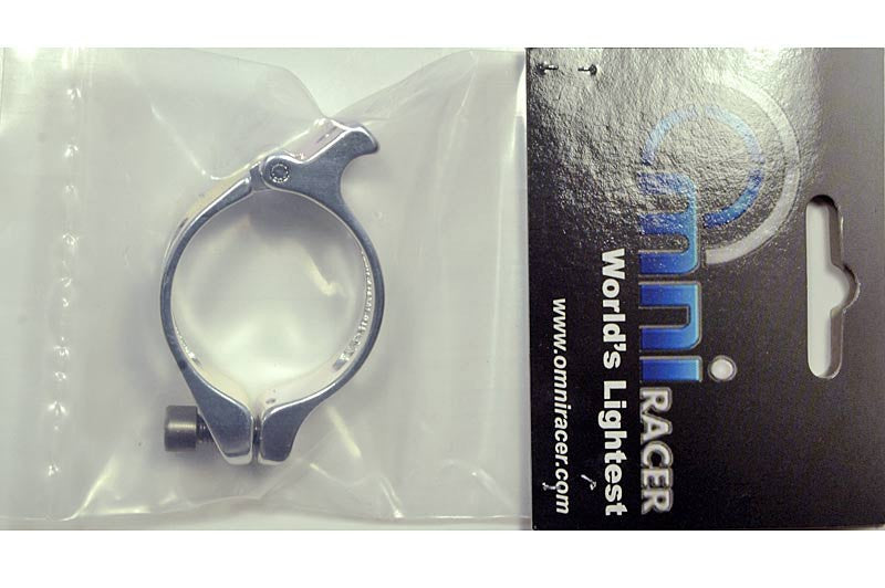 Lightweight Front Derailleur Adapter Clamp 31.8mm for Cycling