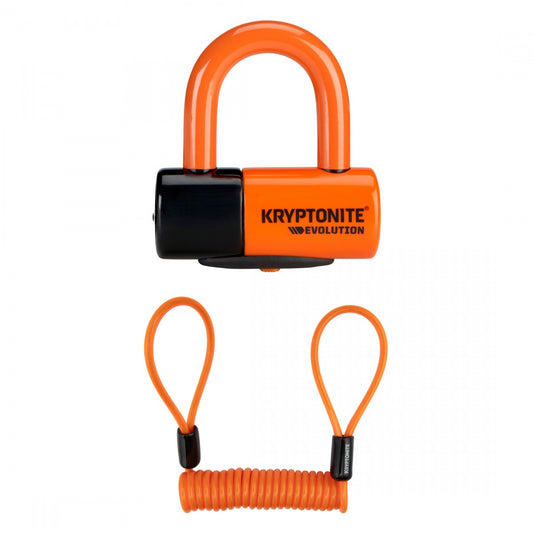 Bicycle Disc Lock 14mm Hardened Steel Anti-Theft Lock with Reminder Cable & Pouch