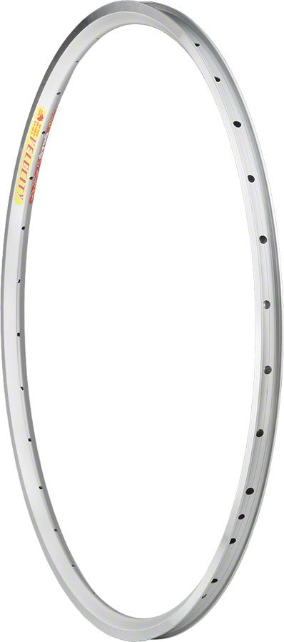 Velocity Dyad 700c Bicycle Rim - Silver, 36H Clincher Alloy Wide Rim