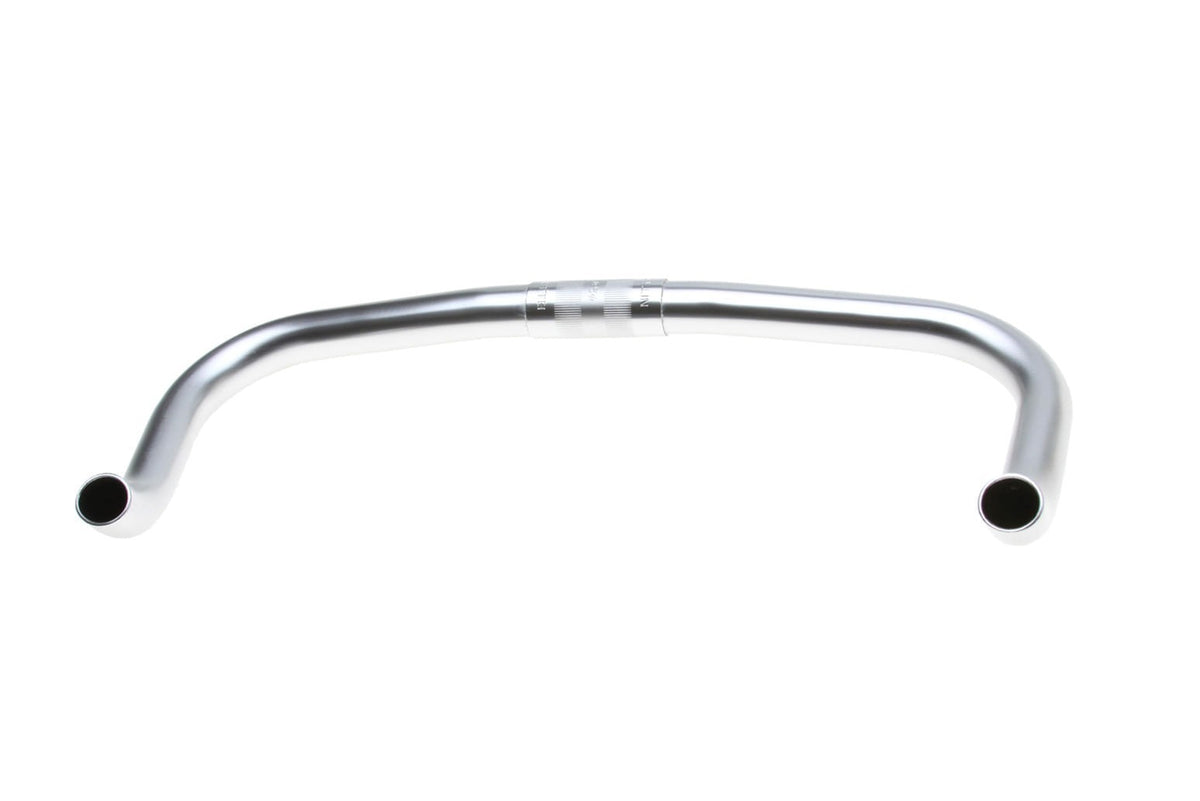26mm Aluminum Bullhorn Handlebar 380mm for Fixie Bike - Silver, Japan Made
