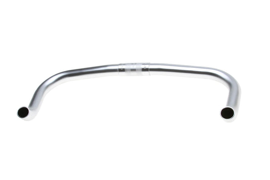 26mm Aluminum Bullhorn Handlebar 380mm for Fixie Bike - Silver, Japan Made
