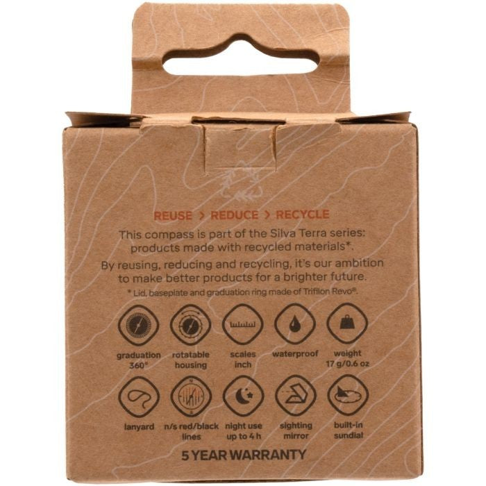 Mini Compass for Hiking Camping Outdoor Navigation with Luminous Markings