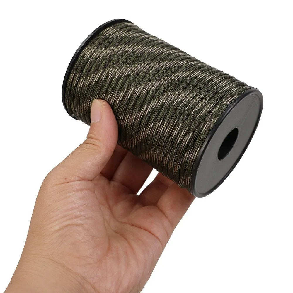550lb 4mm Paracord Rope for Camping Survival Outdoor Tents & DIY Projects