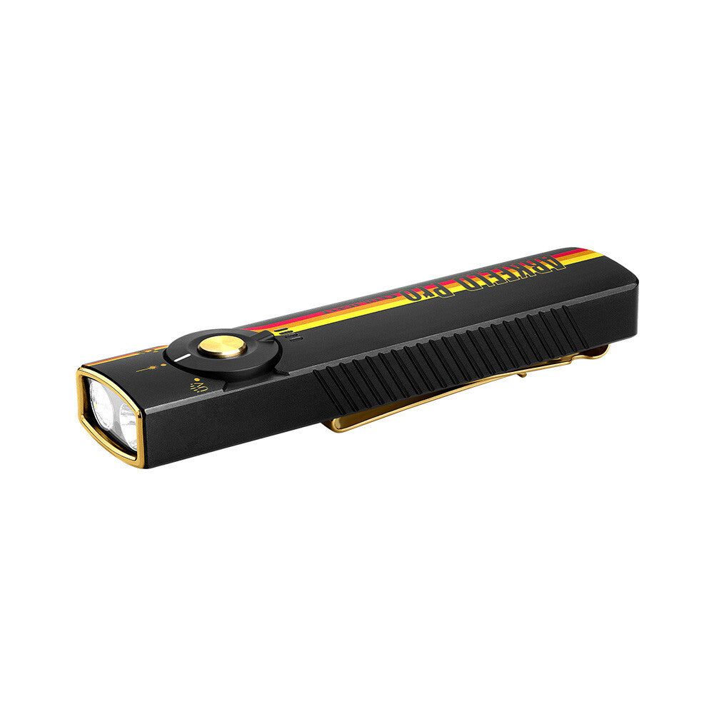 High-Power LED Flashlight with UV & Green Laser 1300 Lumens EDC Tactical Light