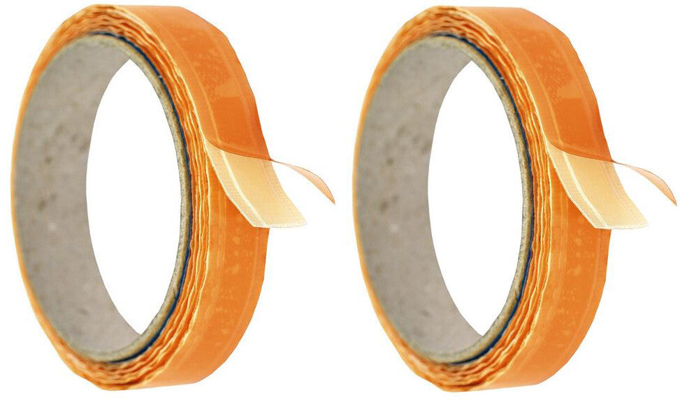 Tubular Tire Gluing Tape for Road Bikes - 19mm, Quick Adhesion