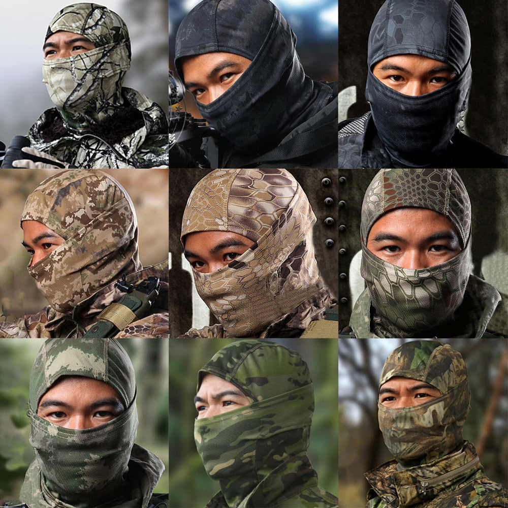 Full Face Mask Balaclava for Airsoft, Hunting, Cycling & Outdoor Sports