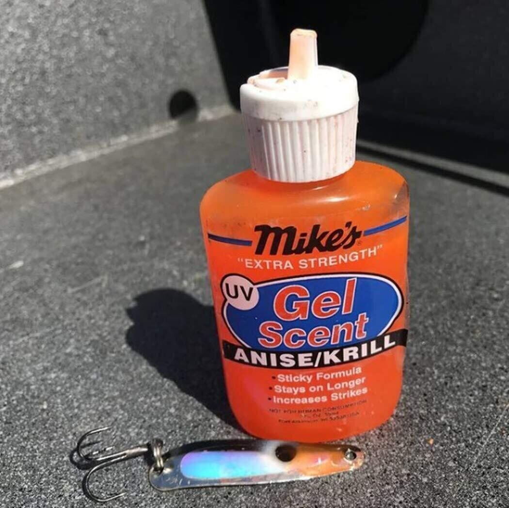 UV Gel Scent Crayfish Fishing Attractant - 2oz Fish Catch Booster