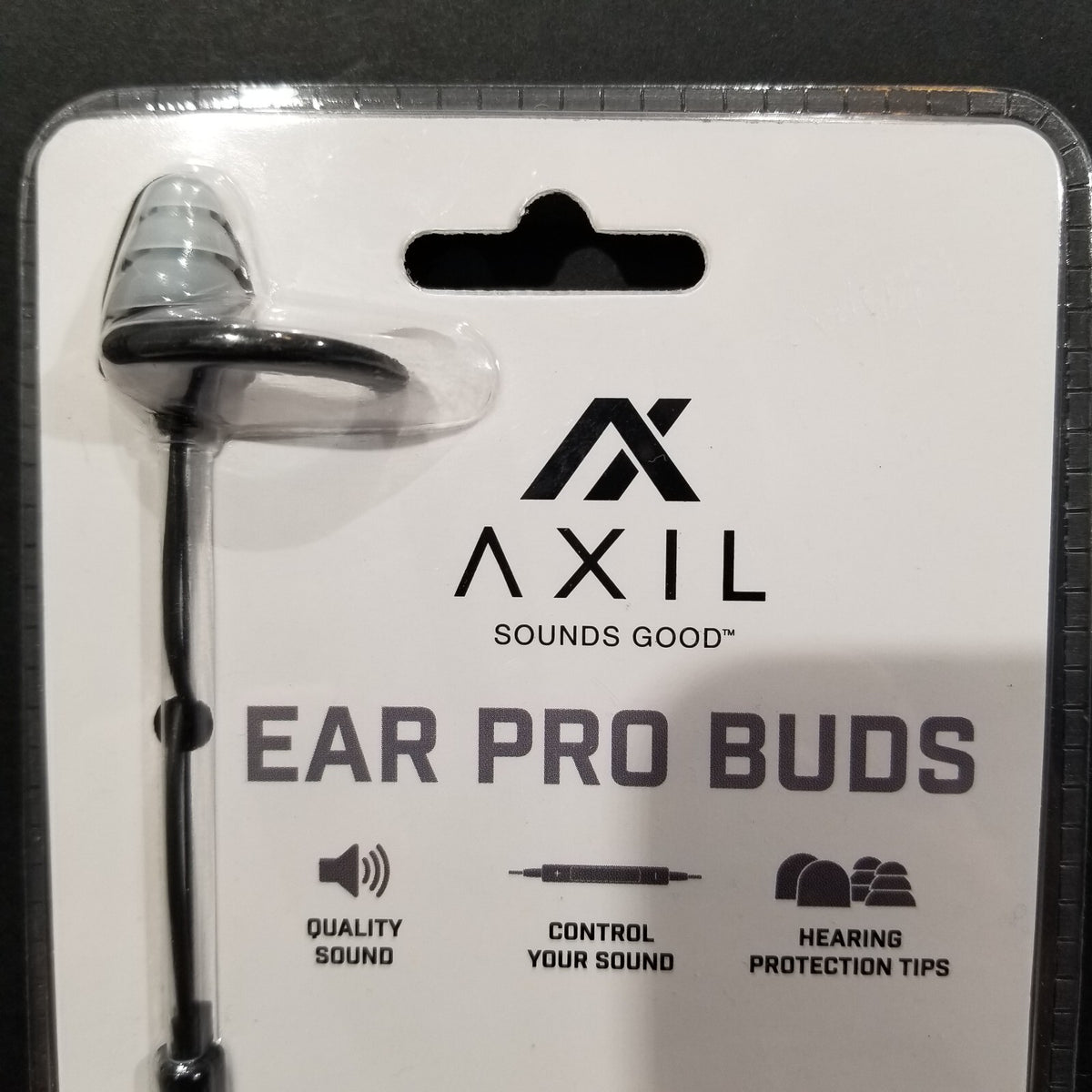 Wired Hearing Protection Earbuds for Shooting & Noise Control - AXIL Ear Pro Buds