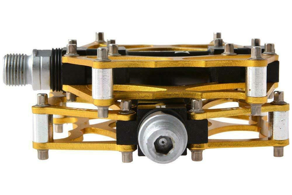 Mountain Bike Pedals Aluminum Alloy Sealed Bearing 9/16" - Durable MTB Pedals