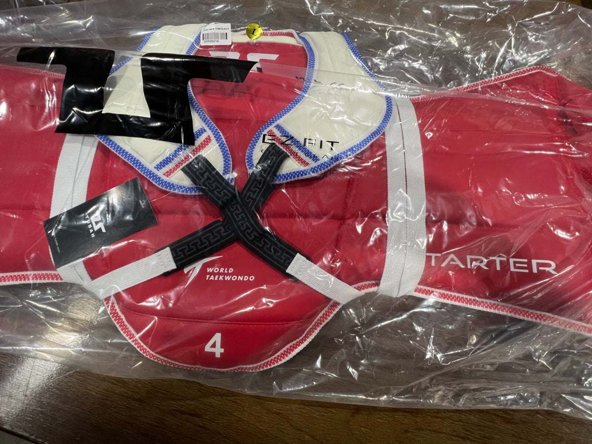 Reversible Taekwondo Chest Protector - Unisex, WTF Approved, Large