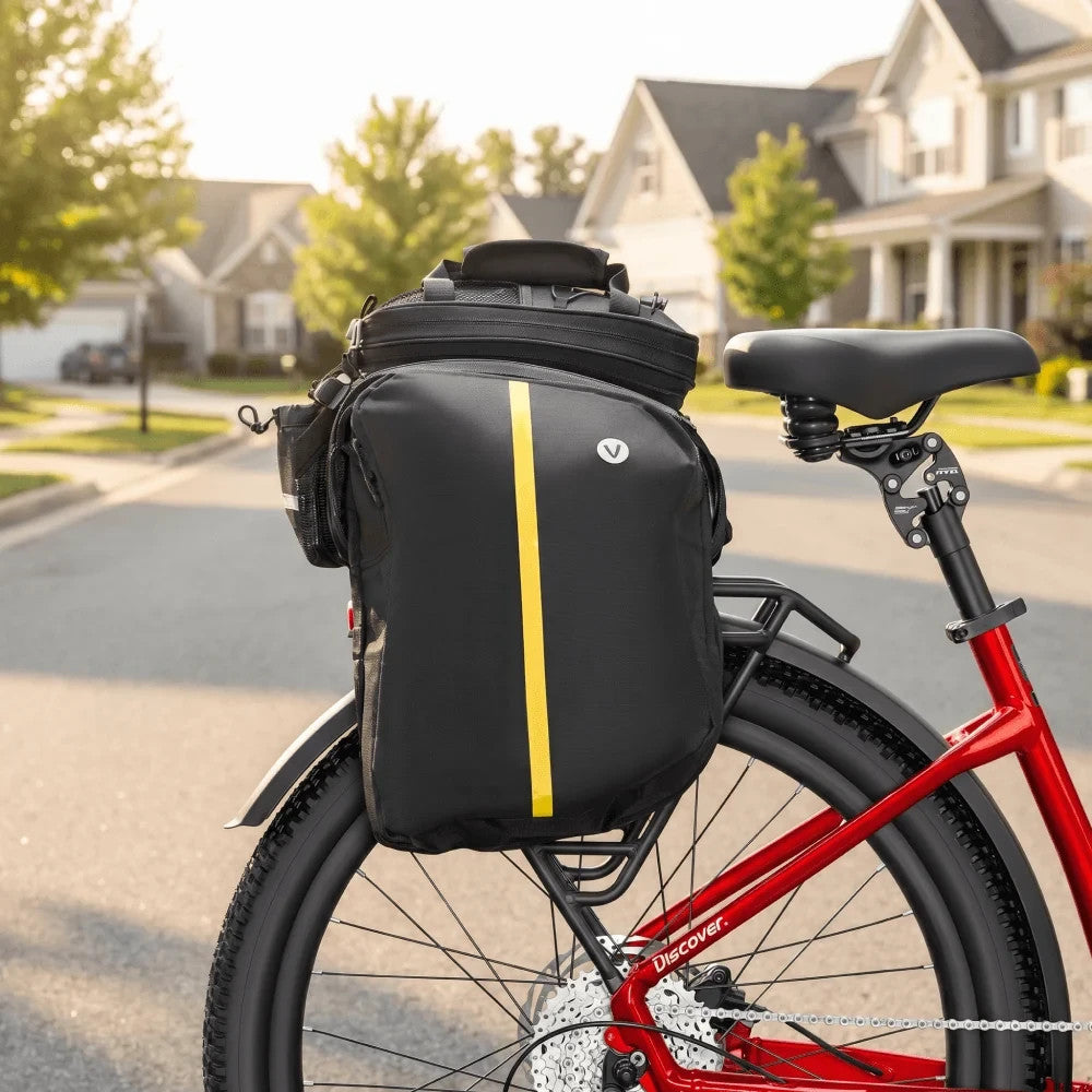 Velotric Rack Top Bag for E-Bikes 25L Waterproof Motorcycle Luggage