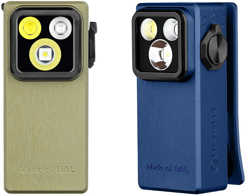 LED Clip-On Light with Flood, Spot, & UV Modes - 530 Lumens, Durable Aluminum
