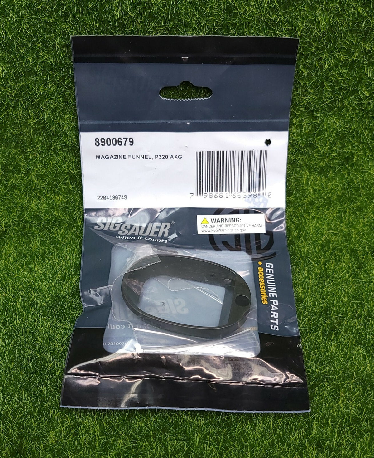 Sig Sauer P320 AXG Magwell Funnel with Screw for Faster Reloads