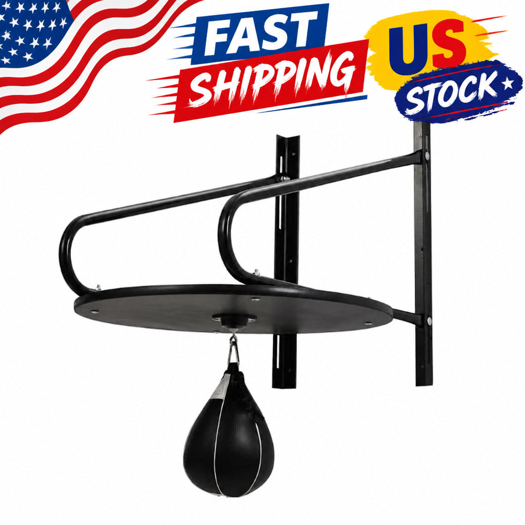Heavy Duty Speed Bag Platform Kit for Boxing Training with Punching Ball