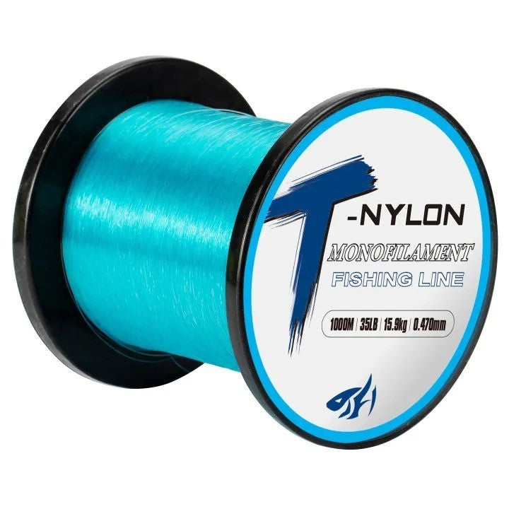 Super Strong Nylon Fluorocarbon Coated Fishing Line - Multiple Lengths & Colors