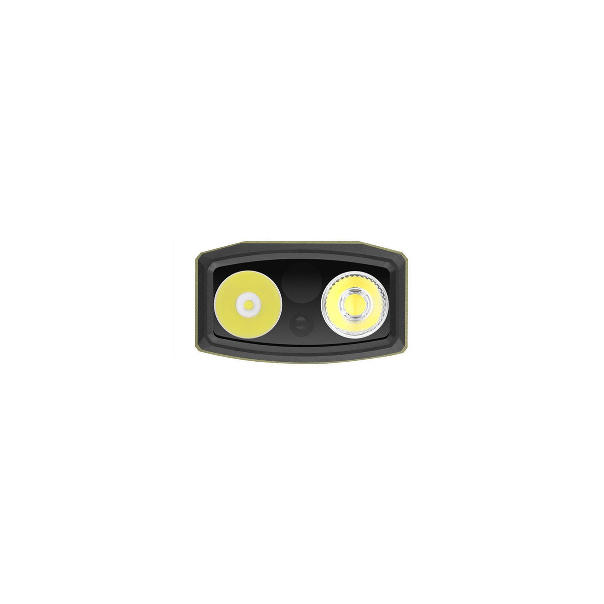 Olight ArkPro Ultra 3R Flashlight with Flood, Spot, UV, and Laser - Olive Green & Molten Lava Clip-On